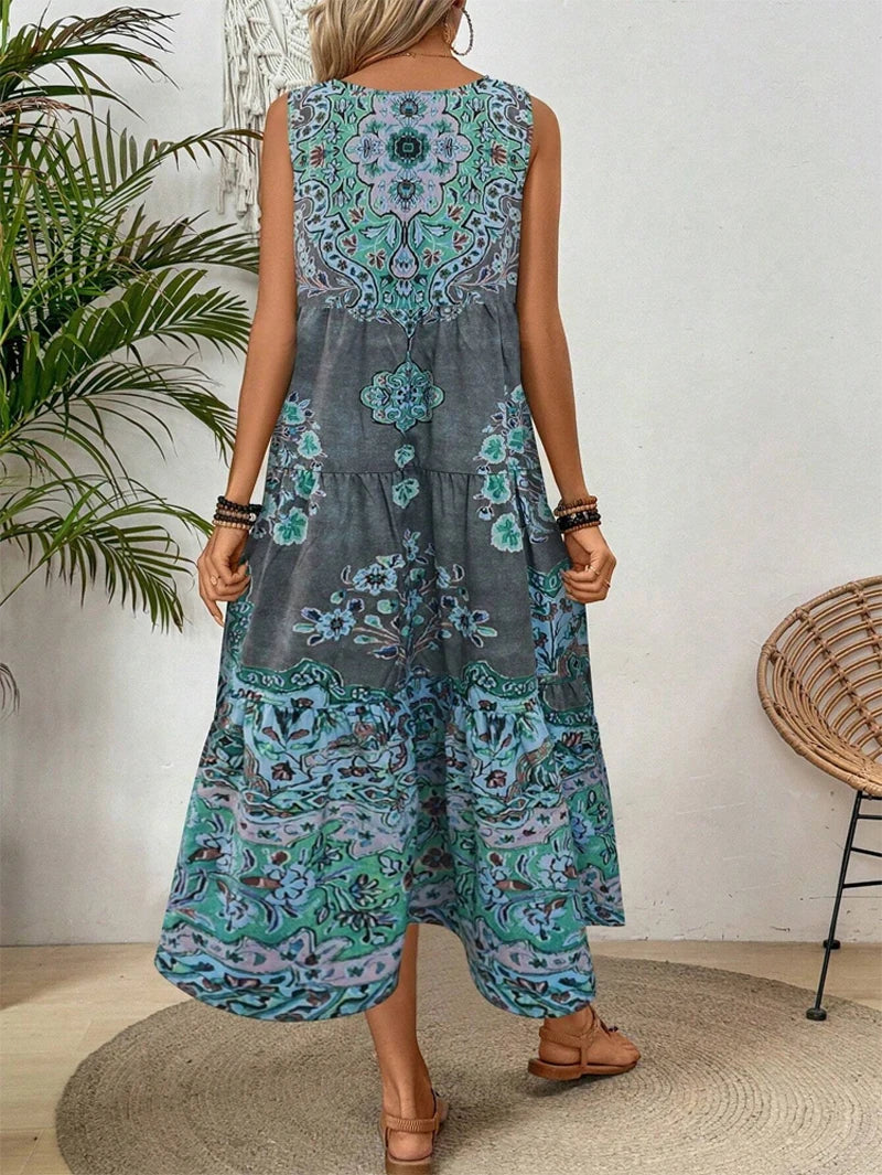 Women's Lightweight Cotton Casual Summer Dress Klara