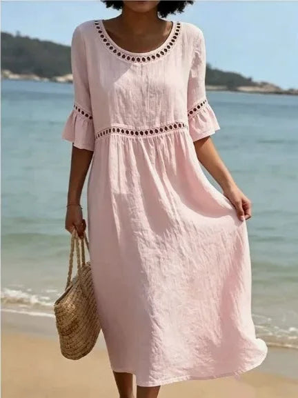 Women's Lightweight Cotton Maxi Dress Klara