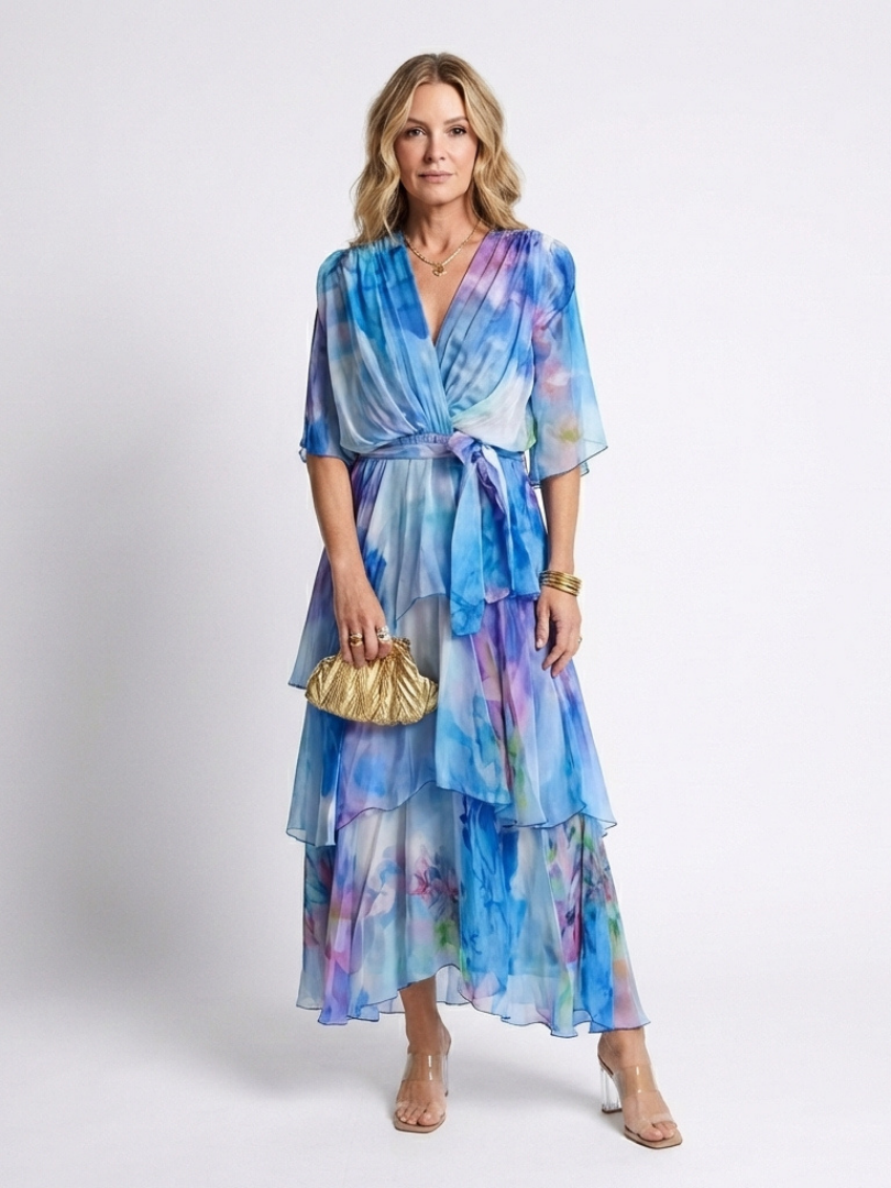 Women's Lightweight Flattering Maxi Dress Klara