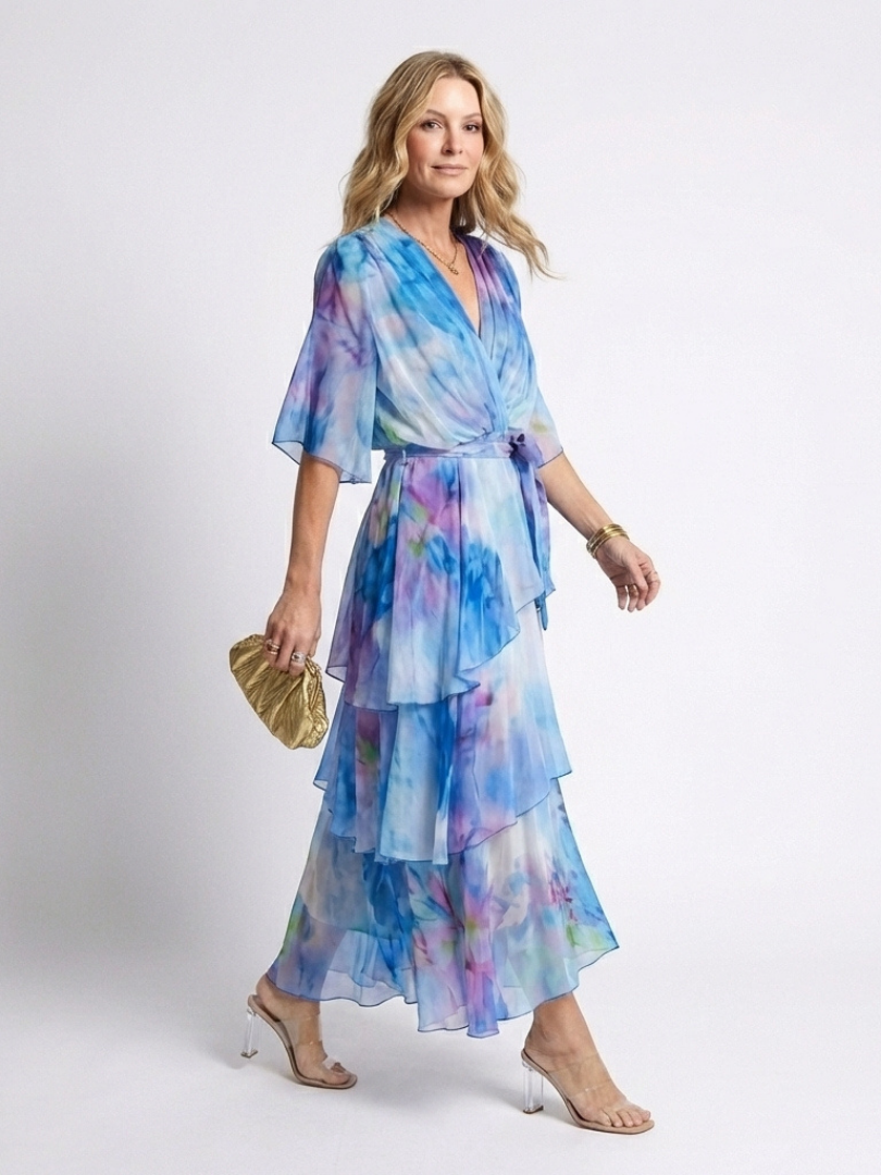 Women's Lightweight Flattering Maxi Dress Klara