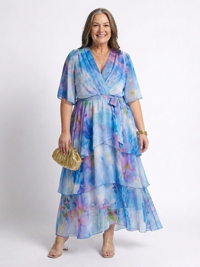 Women's Lightweight Flattering Maxi Dress Klara