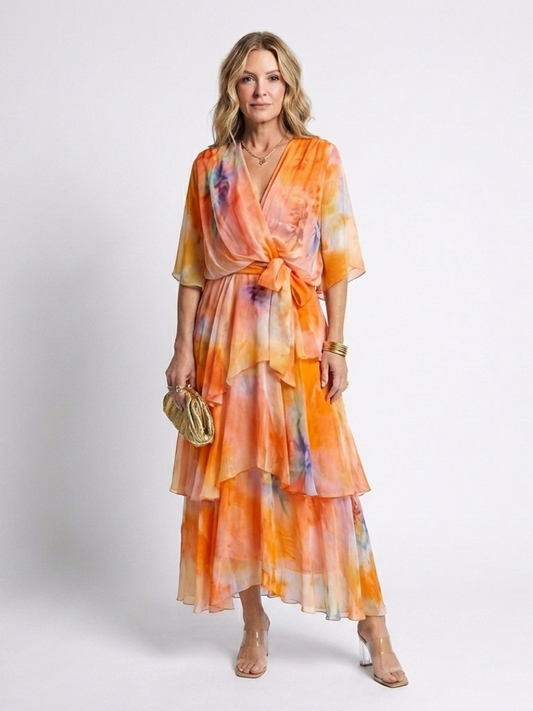 Women's Lightweight Flattering Maxi Dress Klara