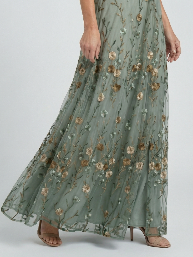 Women's Lightweight Floral Maxi Dress Klara