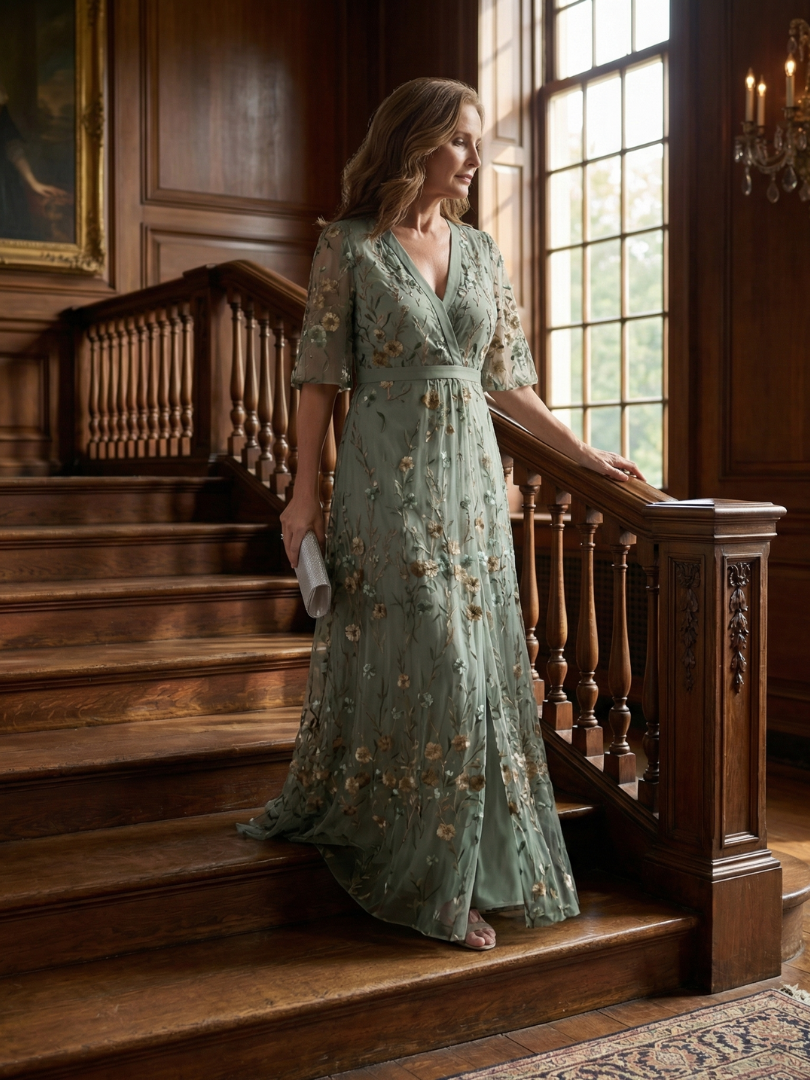 Women's Lightweight Floral Maxi Dress Klara
