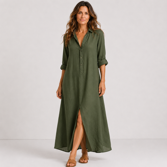 Women's Lightweight Flowing Maxi Dress Klara