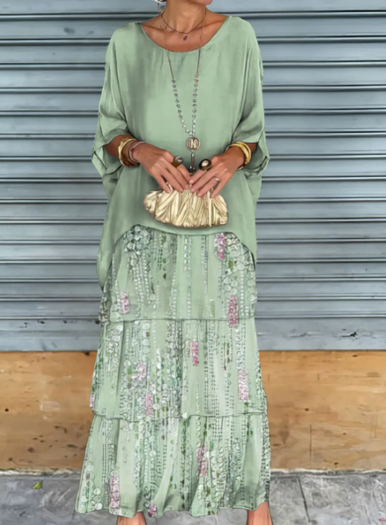 Women's Lightweight Flowing Maxi Dress Klara