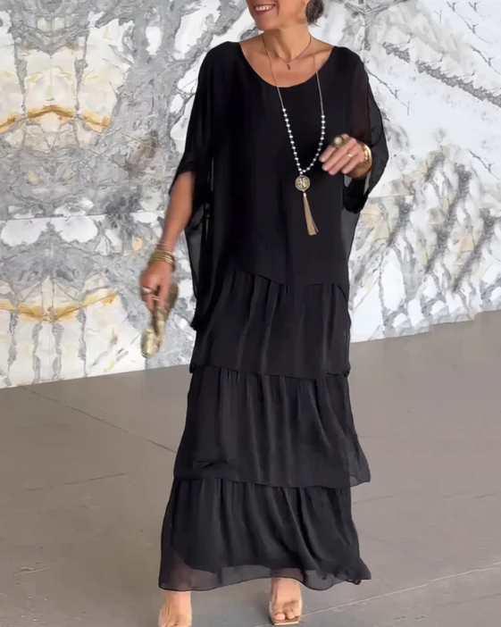 Women's Lightweight Flowing Maxi Dress Klara