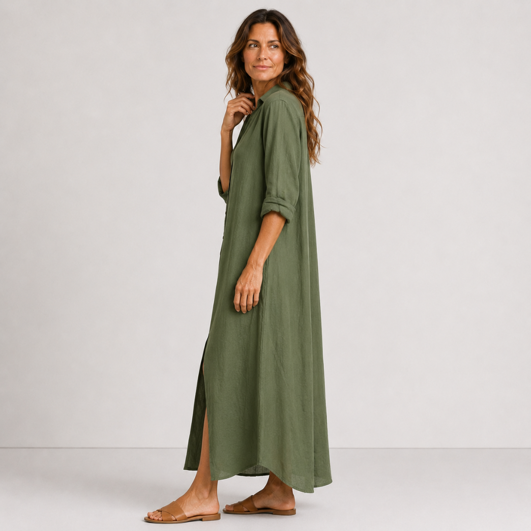 Women's Lightweight Flowing Maxi Dress Klara
