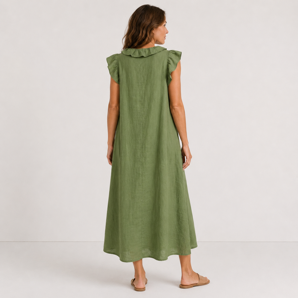 Women's Lightweight Flowing Maxi Dress Klara