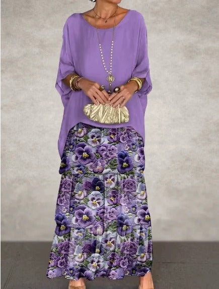 Women's Lightweight Flowing Maxi Dress Klara