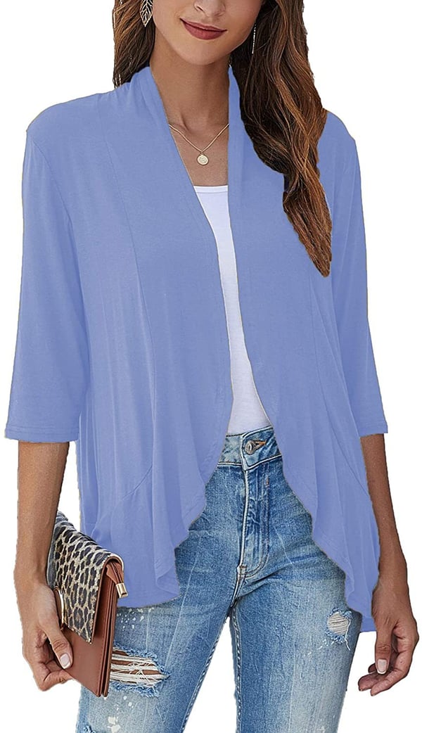 Women's Lightweight Open Front Knit Jacket Klara