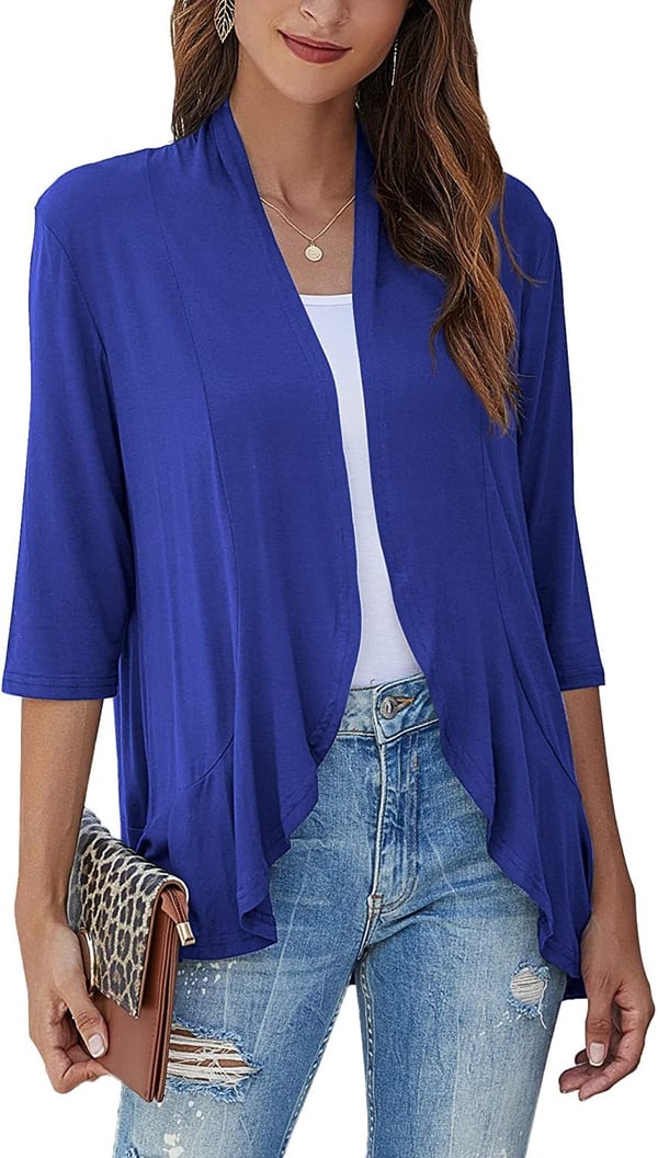Women's Lightweight Open Front Knit Jacket Klara