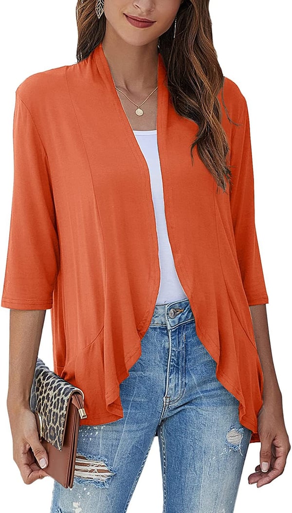 Women's Lightweight Open Front Knit Jacket Klara