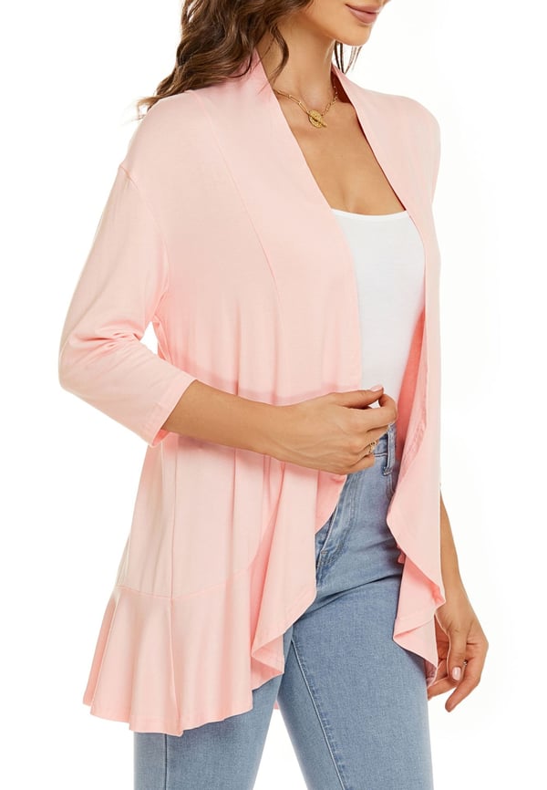 Women's Lightweight Open Front Knit Jacket Klara