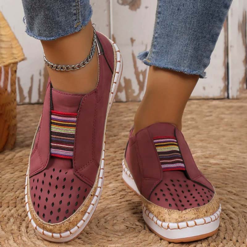 Women's PU Casual Cat Print Shoes Klara