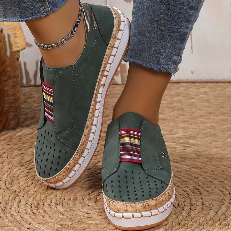 Women's PU Casual Cat Print Shoes Klara