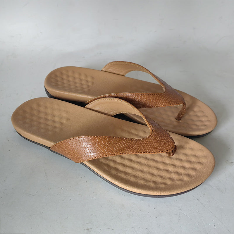 Women's PU Slip-On Beach Slippers Klara