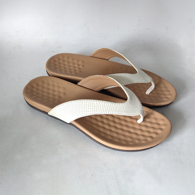 Women's PU Slip-On Beach Slippers Klara