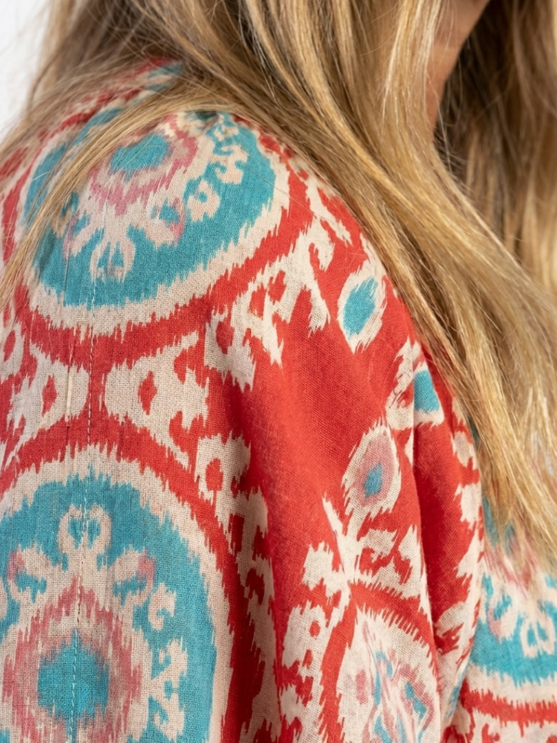 Women's Paisley-Print Midi Dress Klara