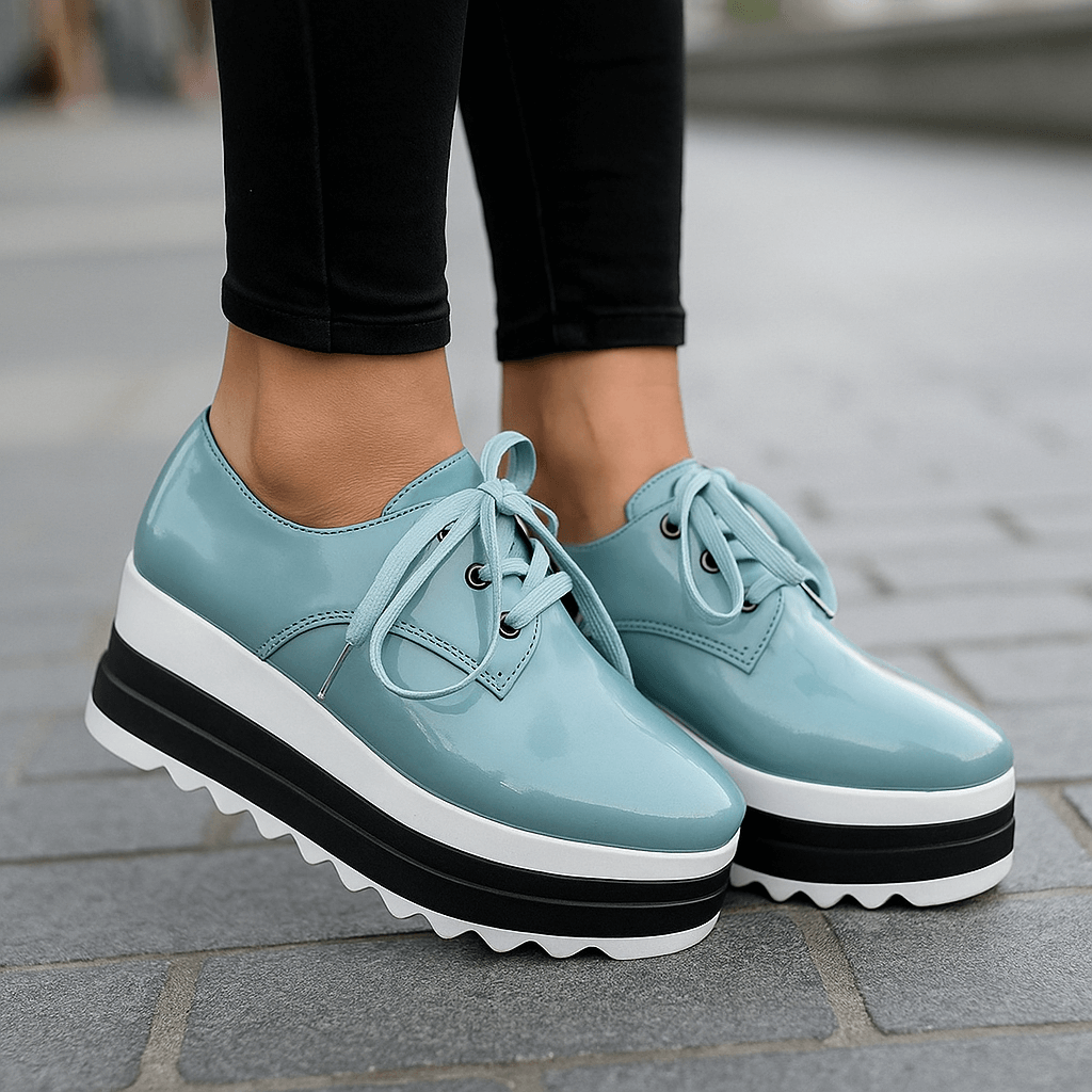 Women's Platform Shoes with Shock-Absorbing Sole Klara