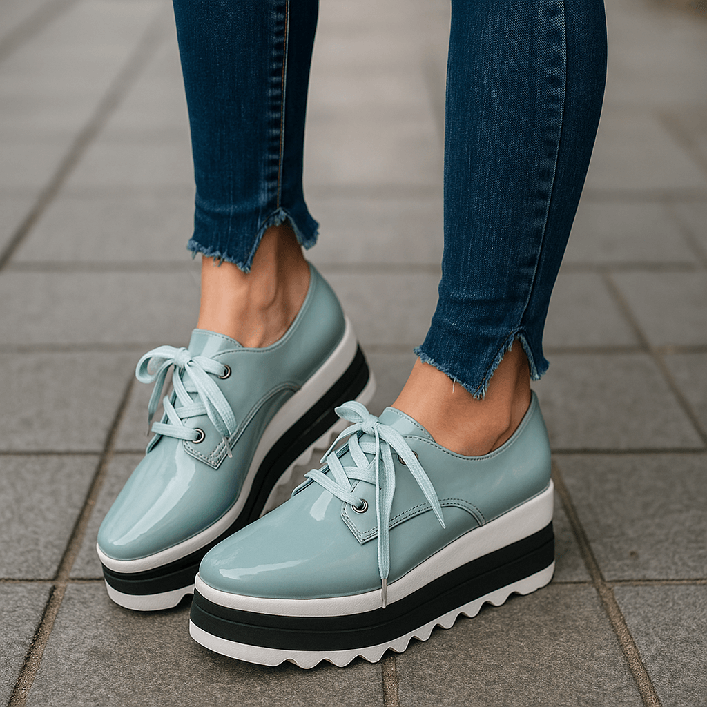 Women's Platform Shoes with Shock-Absorbing Sole Klara