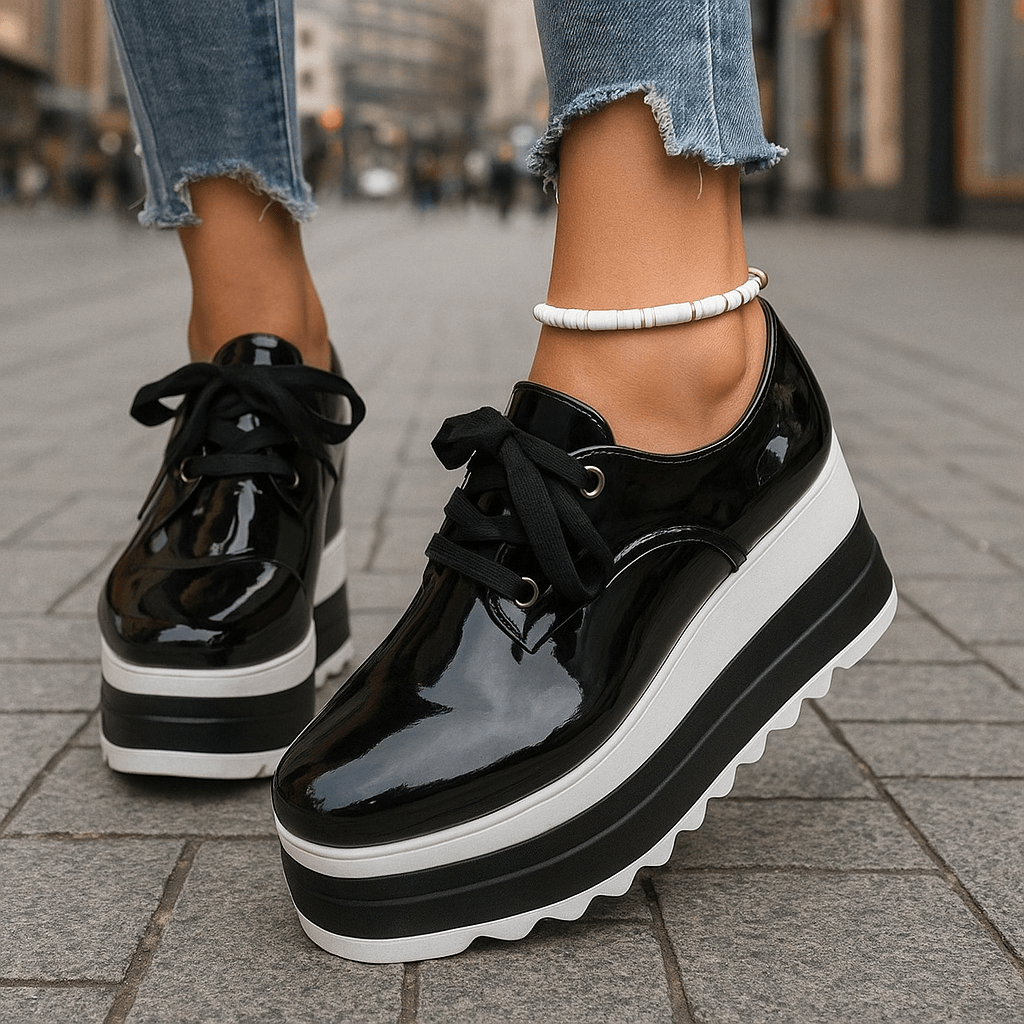 Women's Platform Shoes with Shock-Absorbing Sole Klara