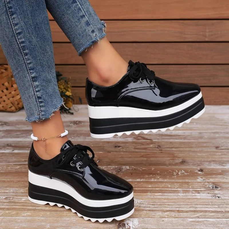 Women's Platform Shoes with Shock-Absorbing Sole Klara