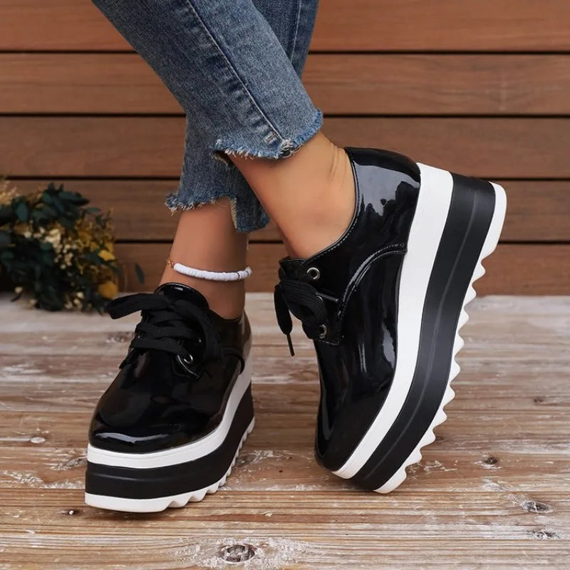 Women's Platform Shoes with Shock-Absorbing Sole Klara