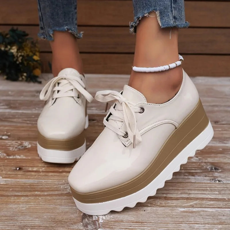 Women's Platform Shoes with Shock-Absorbing Sole Klara