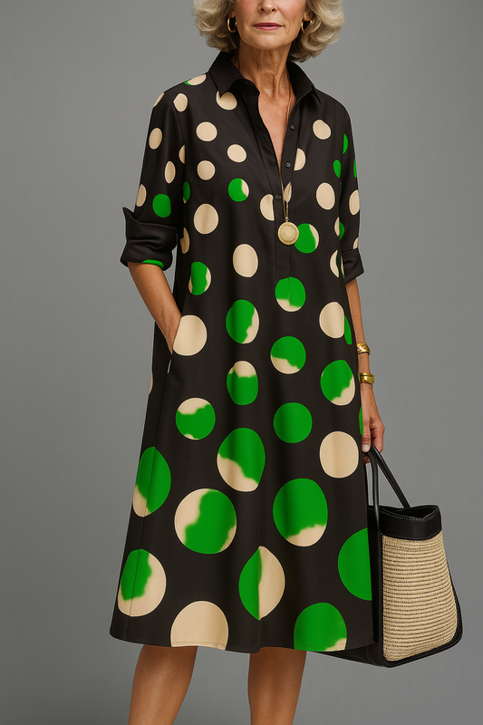 Women's Smooth Silhouette Midi Dress Klara