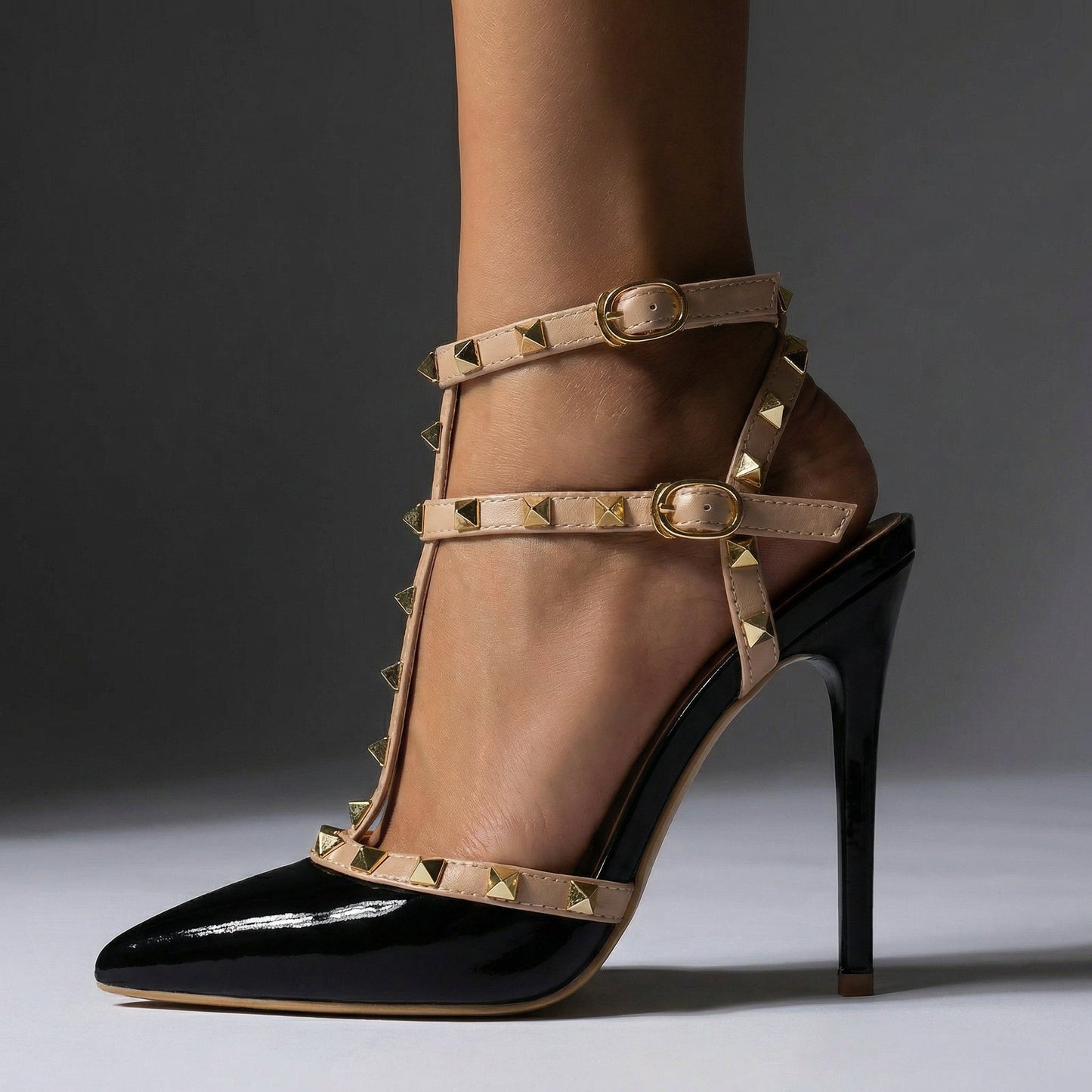Women's Vegan Patent High Heels Klara