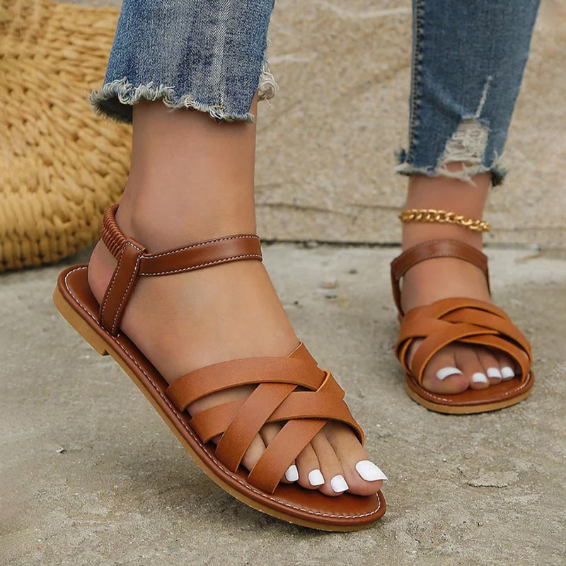 Women's Vintage Open Toe Sandals Klara
