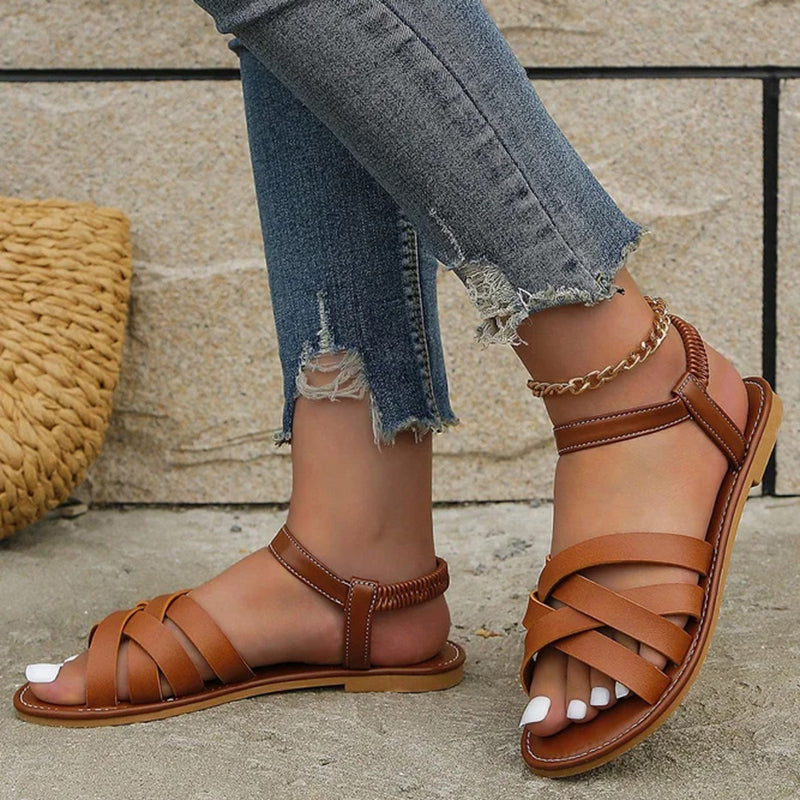 Women's Vintage Open Toe Sandals Klara