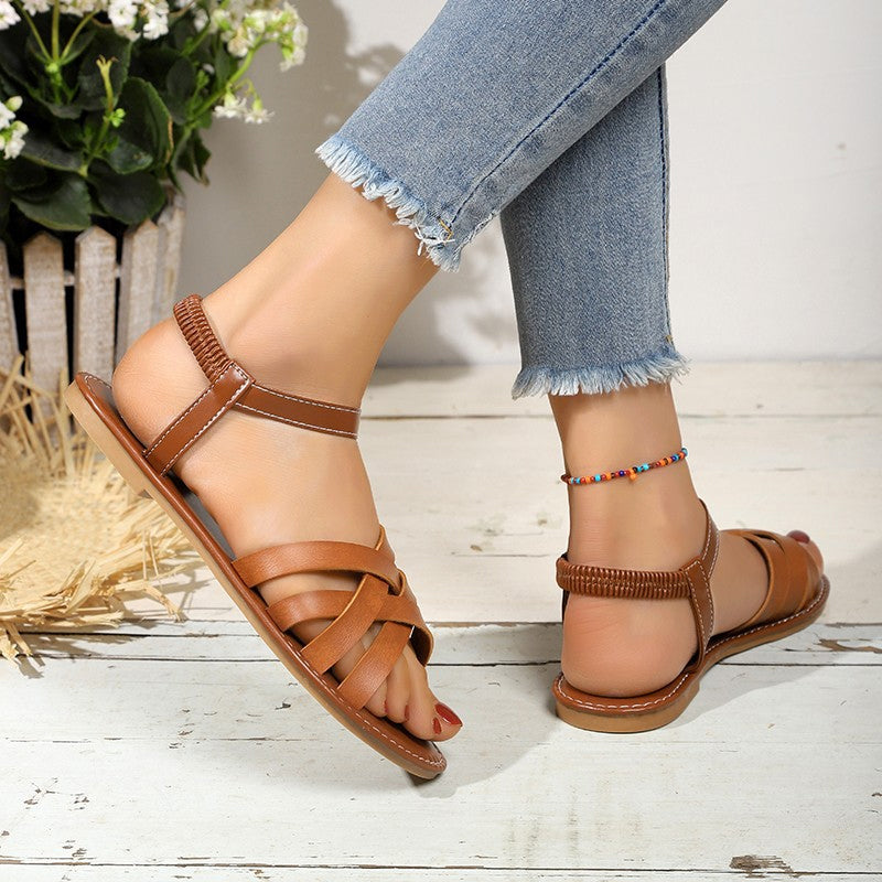 Women's Vintage Open Toe Sandals Klara