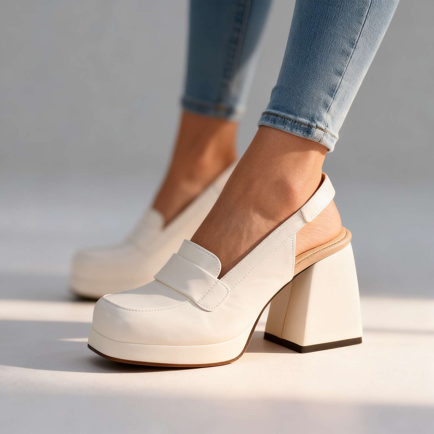 Women's Vintage Style Slingback Heels Klara