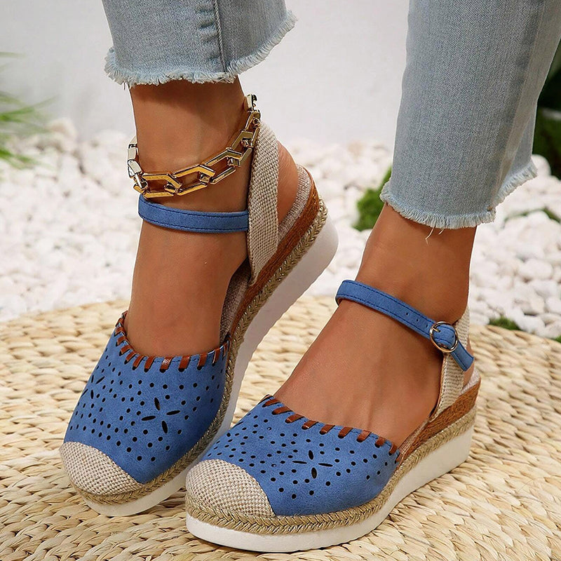 Women's Vintage Wedge Sandals for Women Klara
