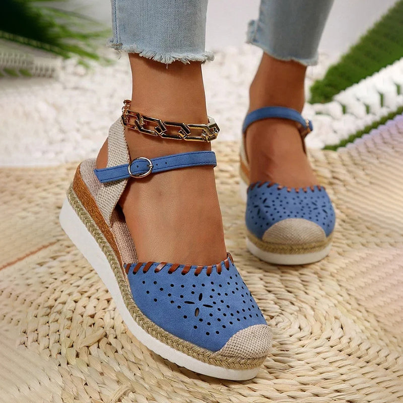 Women's Vintage Wedge Sandals for Women Klara