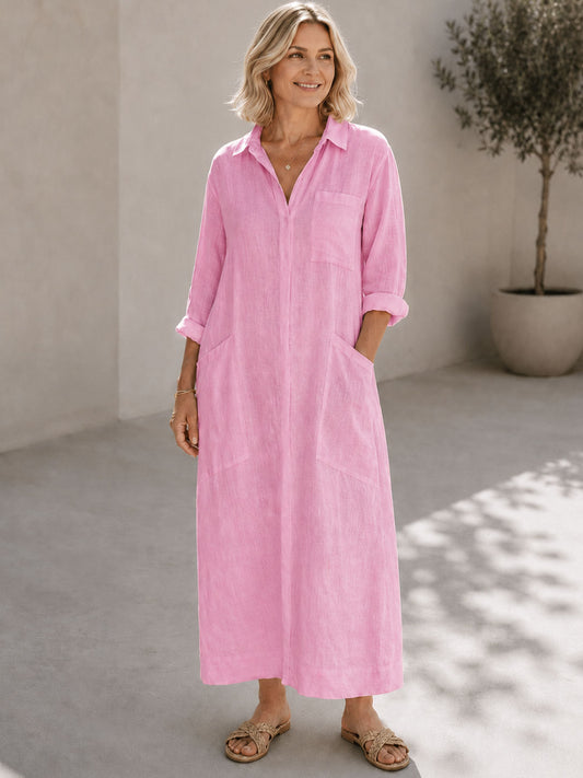 Women's Lightweight Relaxed Fit Midi Dress Klara