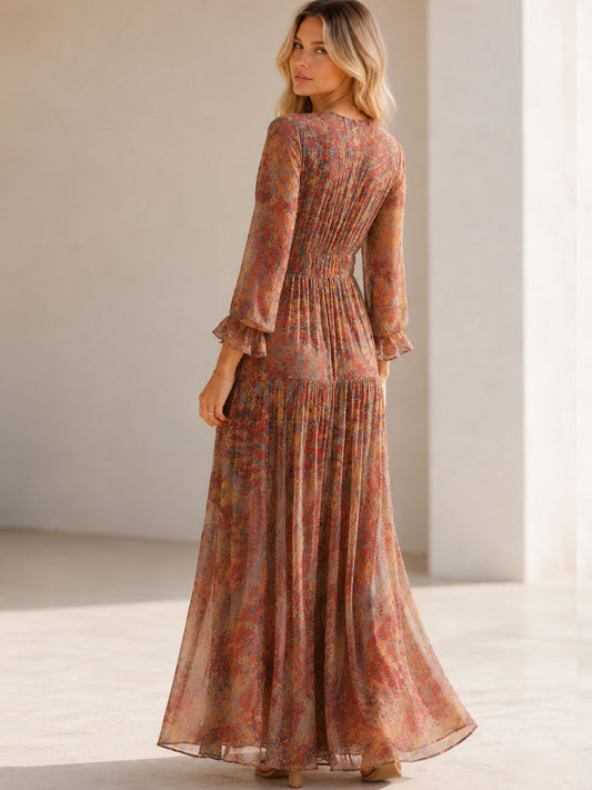 Women's Lightweight Bohemian Maxi Dress Klara